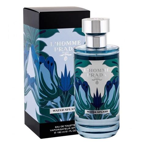 prada l'homme water splash 150ml